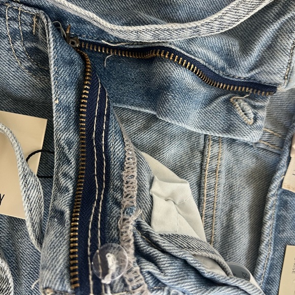 Ten thirty frayed wide leg boho jeans size 5/27 - Picture 6 of 9